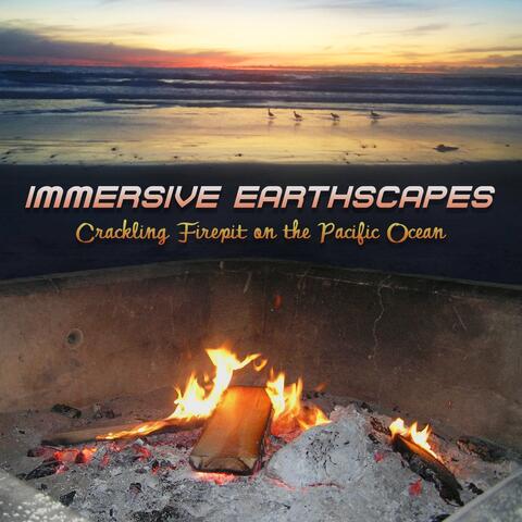 Crackling Firepit on the Pacific Ocean