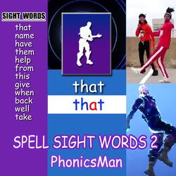 Spell Sight Words 2