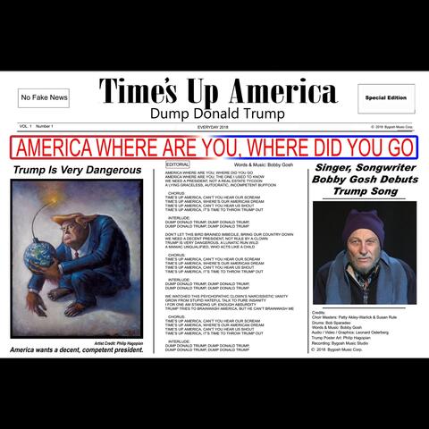 Times up America (Dump Donald Trump)