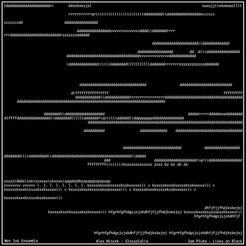 Glossolalia / Lines on Black