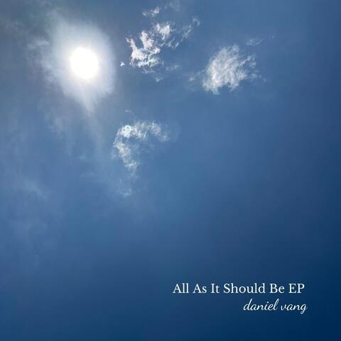 All as It Should Be - EP