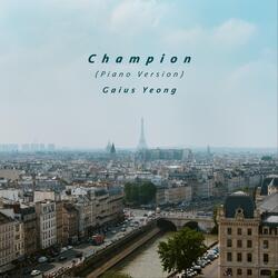 Champion (Piano Version)