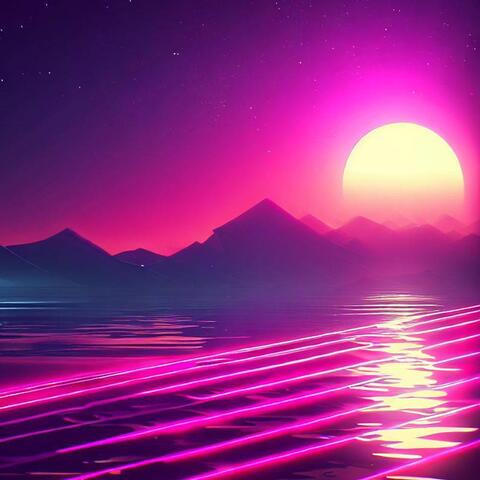 Neon Lights On Paper