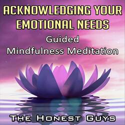 Acknowledging Your Emotional Needs. Guided Mindfulness Meditation