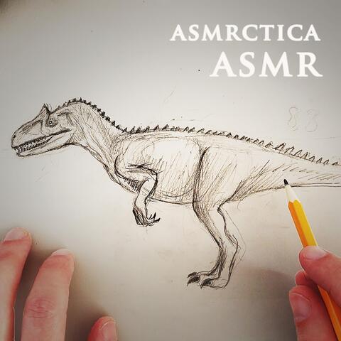 Allosaurus Dinosaur Ramble & Drawing (Asmr)