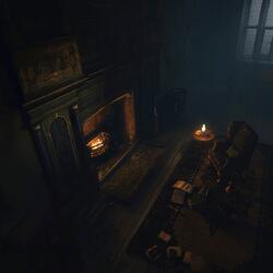 Haunted House - Heavy Wind & Indoor Rain Sounds