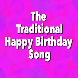 The Traditional Happy Birthday Song