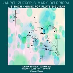 Sonata for Flute and Guitar, BWV 1021: I. Adagio