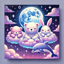 Cradle of Clouds (Ambient Lullaby-Inspired Music for Babies with Airy Synths and Chimes)