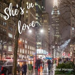 She's in love