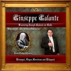 G.P. Telemann: Heldenmusik in D Major for Trumpet, Organ, Continuo and Timpani No. 10: Con Delicatezza (feat. Joseph Galante)