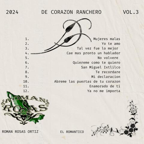 De Corazon Ranchero, Vol. 3