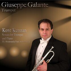 Kent Kennan: Sonata for Trumpet and Piano: III. Moderately Fast, With Energy