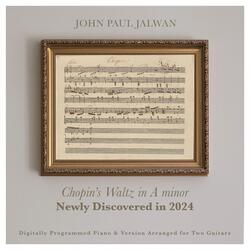 Chopin: Waltz in A Minor (Arr. for Two Guitars) (Newly Discovered in 2024)