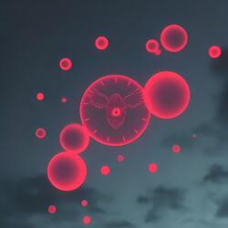 Galgalim Red Glowing Orbs