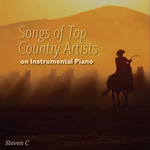 Songs of Top Country Artists on Instrumental Piano