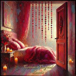 Crimson Crystal Beads