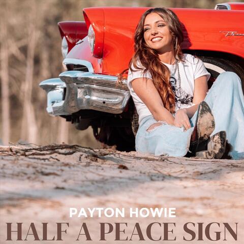 HALF A PEACE SIGN
