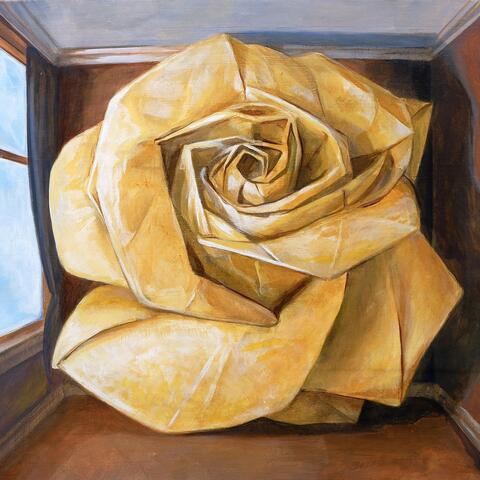 The Golden Paper Flower