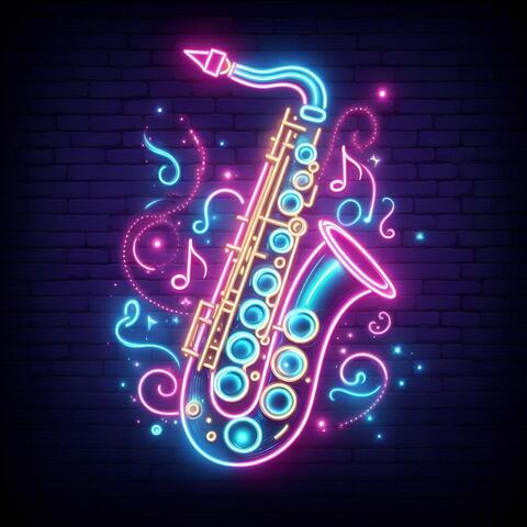 Neon Saxophone Lights