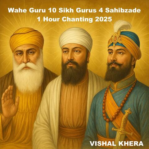 Wahe Guru 10 Sikh Gurus 4 Sahibzade 1 Hour Chanting 2025