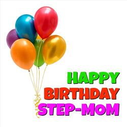Happy Birthday Step-Mom