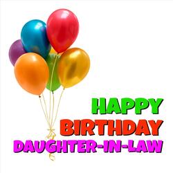 Happy Birthday Daughter-in-Law