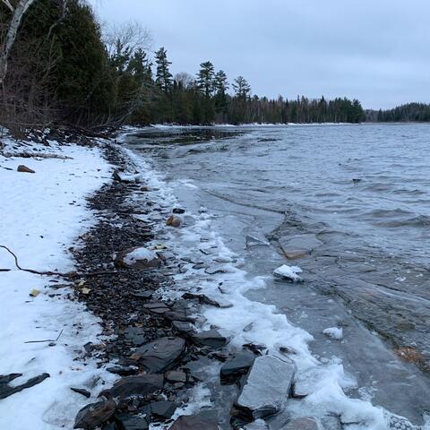 Gunflint Lake Ice – Minnesota, USA