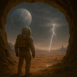 Ambient Space Music and Thunder