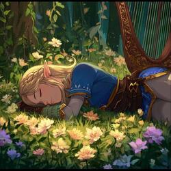 Great Fairy Fountain (From "The Legend of Zelda") [Harp Cover]