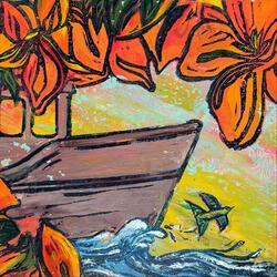 O Barco E O Passarinho