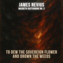 To Dew the Sovereign Flower and Drown the Weeds (Macbeth Sketchbook No. 2)