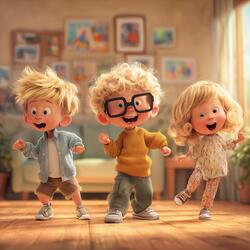 Good Night with Three Hyper Children