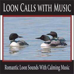 Common Loon Sounds with Soothing Music