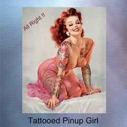 Tattooed Pinup Girl
