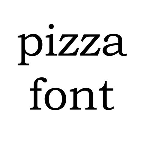 Pizza Font