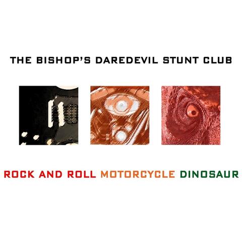 Rock and Roll Motorcycle Dinosaur
