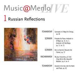 Souvenir d'un lieu cher for Violin and Piano, Op. 4: II. Scherzo (Live)