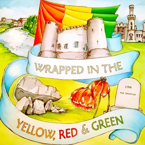 Wrapped in the Yellow Red and Green