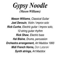 Gypsy Noodle