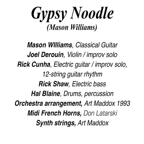 Gypsy Noodle