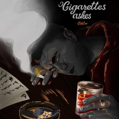 Cigarettes ashes