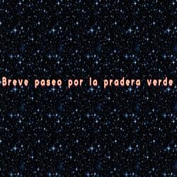 Breve paseo por la pradera verde