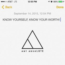 Know Yourself, Know Your Worth