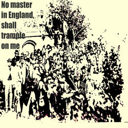 No master in England shall trample on me