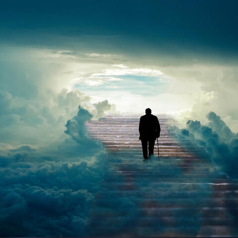 Man Looking To Heaven