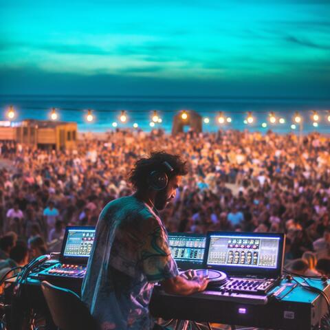 Electronic house beach