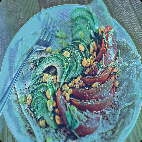 guzzing down tacos on a psychedelic vacation