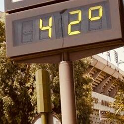 42 grados (que calor)