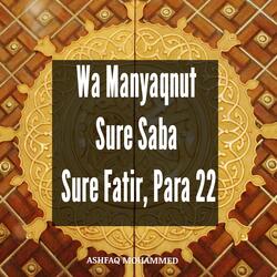 Sure Suba, Para 22, 15-21